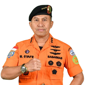 Marsekal Madya (Marsdya) TNI Mohammad Syafii, S.I.P., M.M., CHRMP Kepala BASARNAS